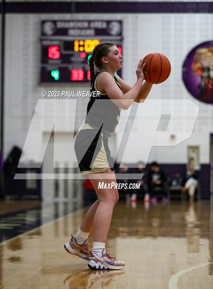 Thumbnail 3 in Mahanoy Area vs Shamokin Area (Bob Probert Tournament) photogallery.