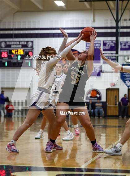 Thumbnail 1 in Mahanoy Area vs Shamokin Area (Bob Probert Tournament) photogallery.