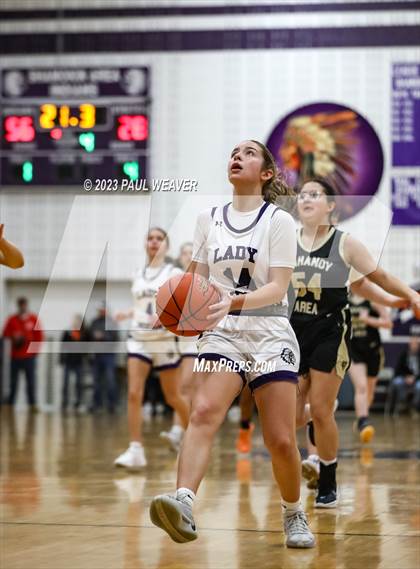 Thumbnail 2 in Mahanoy Area vs Shamokin Area (Bob Probert Tournament) photogallery.