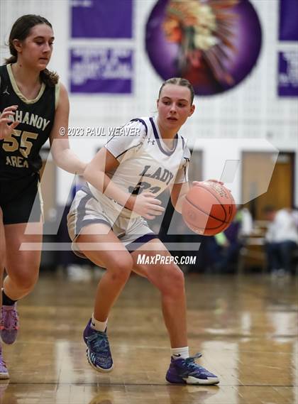 Thumbnail 2 in Mahanoy Area vs Shamokin Area (Bob Probert Tournament) photogallery.