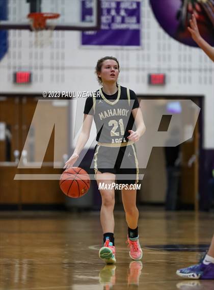 Thumbnail 2 in Mahanoy Area vs Shamokin Area (Bob Probert Tournament) photogallery.