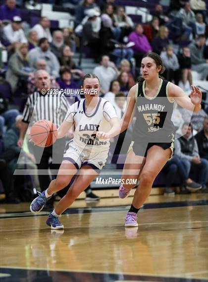 Thumbnail 3 in Mahanoy Area vs Shamokin Area (Bob Probert Tournament) photogallery.
