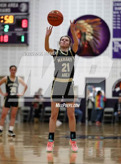 Thumbnail 2 in Mahanoy Area vs Shamokin Area (Bob Probert Tournament) photogallery.