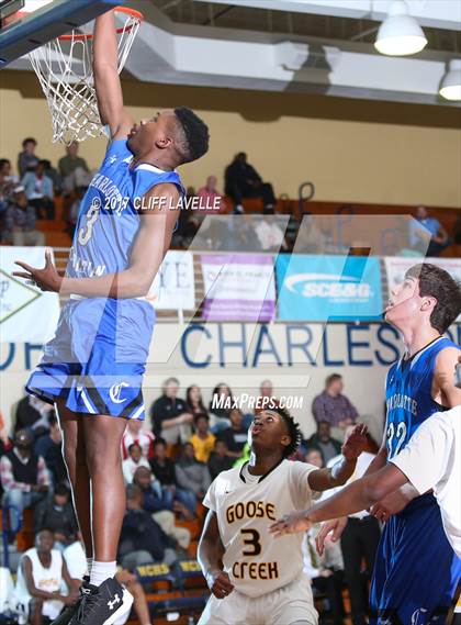 Thumbnail 2 in Charlotte Christian vs Goose Creek (Rotary Roundball Classic) photogallery.