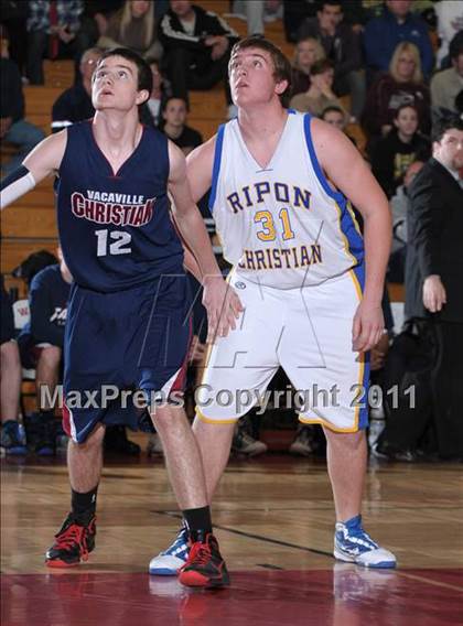 Thumbnail 1 in Ripon Christian vs. Vacaville Christian (CIF SJS D5 Semifinals) photogallery.