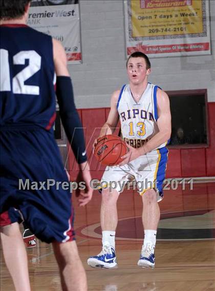 Thumbnail 2 in Ripon Christian vs. Vacaville Christian (CIF SJS D5 Semifinals) photogallery.