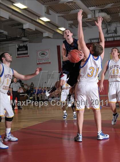 Thumbnail 1 in Ripon Christian vs. Vacaville Christian (CIF SJS D5 Semifinals) photogallery.