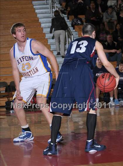 Thumbnail 3 in Ripon Christian vs. Vacaville Christian (CIF SJS D5 Semifinals) photogallery.