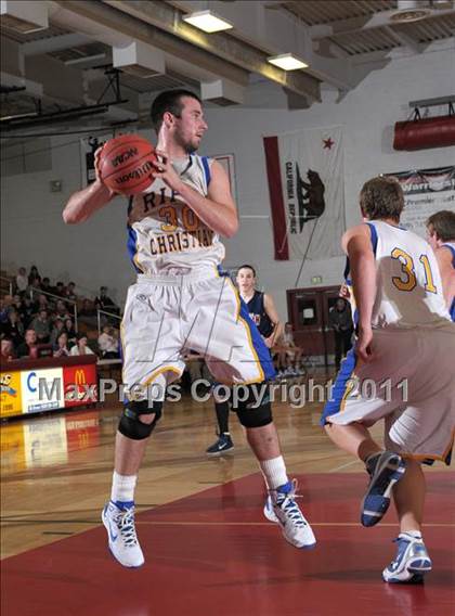 Thumbnail 1 in Ripon Christian vs. Vacaville Christian (CIF SJS D5 Semifinals) photogallery.