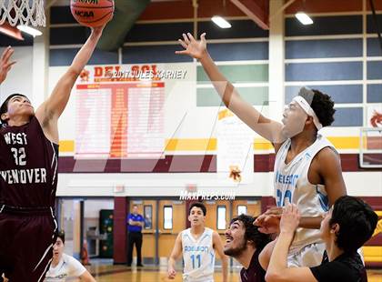 Thumbnail 3 in Adelson vs West Wendover (NIAA 2A Semifinal Playoff) photogallery.