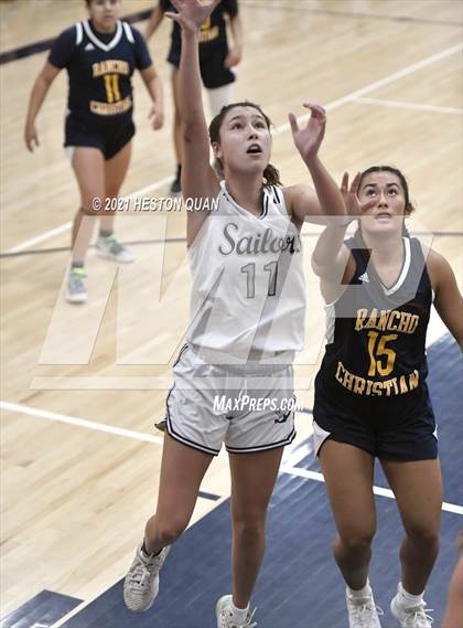 Thumbnail 2 in Rancho Christian vs. Newport Harbor (CIF-SS D4 Final) photogallery.