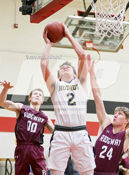 Thumbnail 2 in Wilmington Area vs. Ridgway (PIAA AA Second Round Playoff) photogallery.