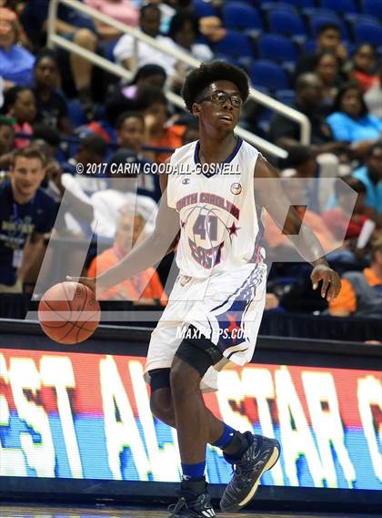 Thumbnail 1 in NCCA East vs. West All-Star Basketball photogallery.