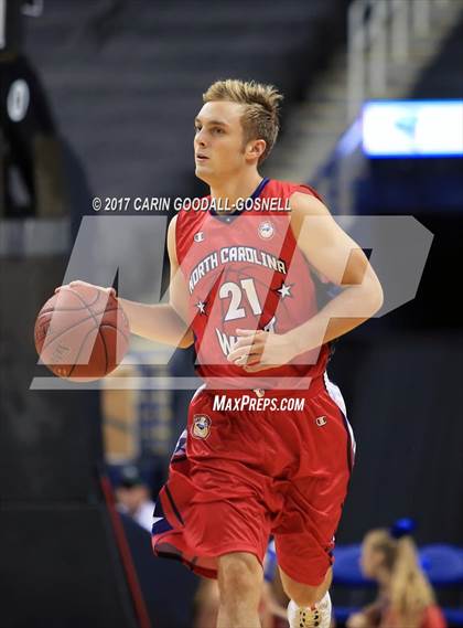 Thumbnail 3 in NCCA East vs. West All-Star Basketball photogallery.