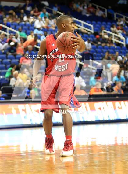 Thumbnail 2 in NCCA East vs. West All-Star Basketball photogallery.
