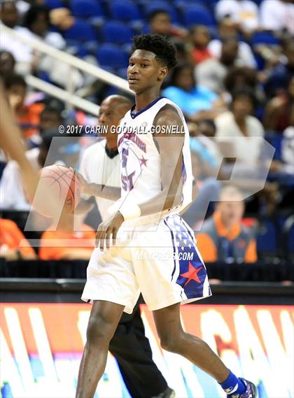 Thumbnail 3 in NCCA East vs. West All-Star Basketball photogallery.