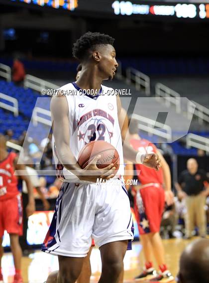 Thumbnail 2 in NCCA East vs. West All-Star Basketball photogallery.