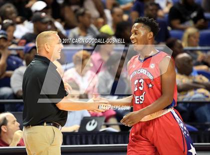 Thumbnail 3 in NCCA East vs. West All-Star Basketball photogallery.