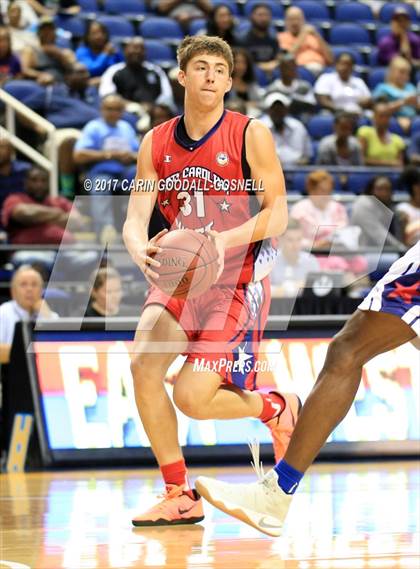 Thumbnail 2 in NCCA East vs. West All-Star Basketball photogallery.