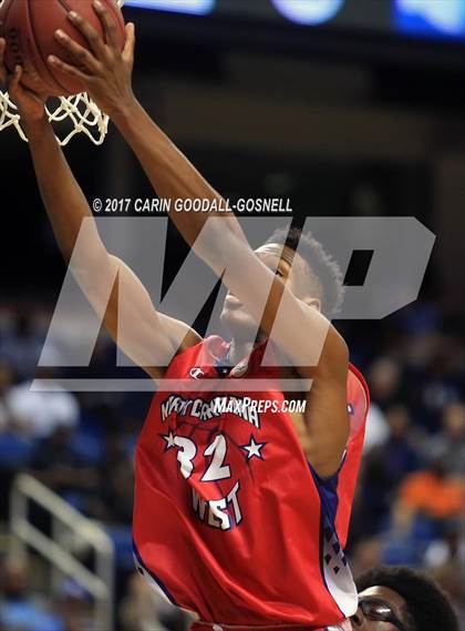 Thumbnail 2 in NCCA East vs. West All-Star Basketball photogallery.
