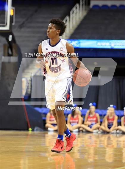 Thumbnail 1 in NCCA East vs. West All-Star Basketball photogallery.