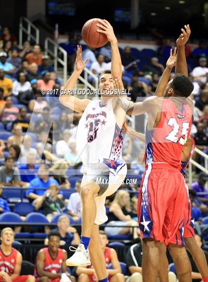Thumbnail 2 in NCCA East vs. West All-Star Basketball photogallery.