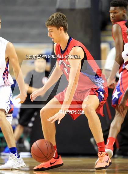 Thumbnail 2 in NCCA East vs. West All-Star Basketball photogallery.