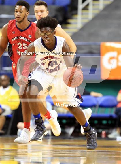 Thumbnail 2 in NCCA East vs. West All-Star Basketball photogallery.