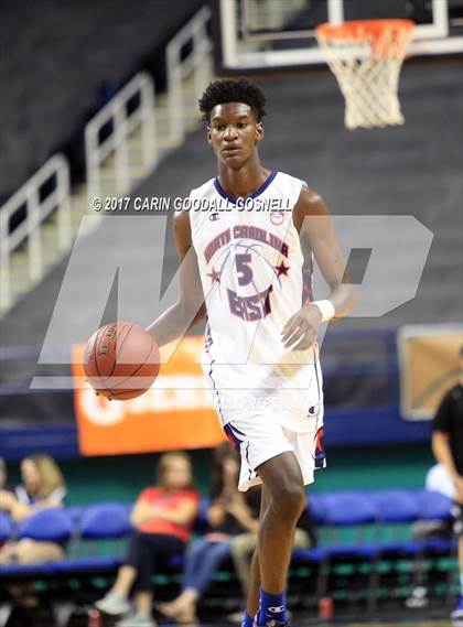 Thumbnail 3 in NCCA East vs. West All-Star Basketball photogallery.