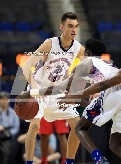 Thumbnail 2 in NCCA East vs. West All-Star Basketball photogallery.
