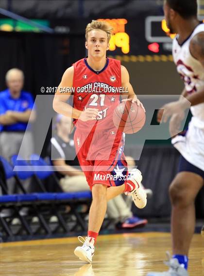 Thumbnail 2 in NCCA East vs. West All-Star Basketball photogallery.