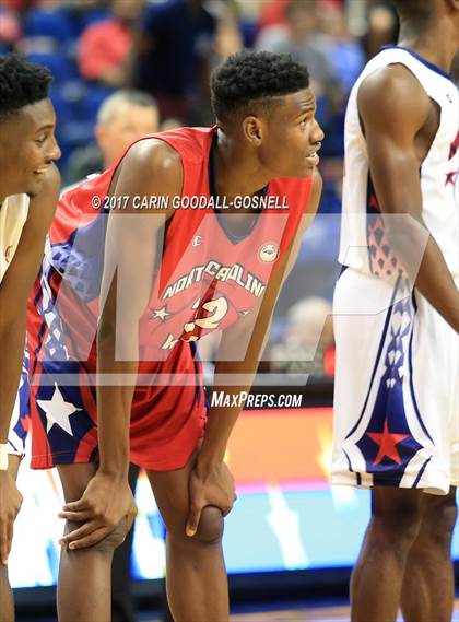 Thumbnail 1 in NCCA East vs. West All-Star Basketball photogallery.