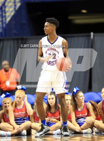 Thumbnail 2 in NCCA East vs. West All-Star Basketball photogallery.