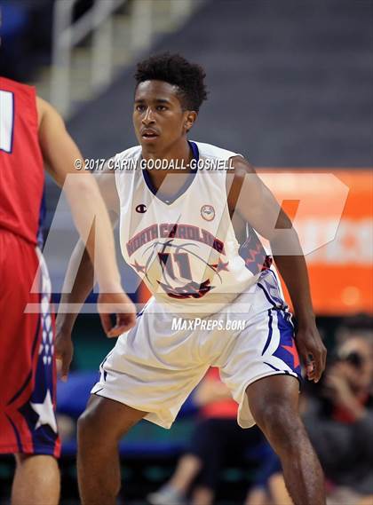 Thumbnail 3 in NCCA East vs. West All-Star Basketball photogallery.