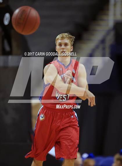 Thumbnail 3 in NCCA East vs. West All-Star Basketball photogallery.