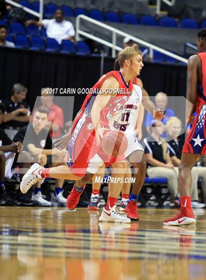 Thumbnail 3 in NCCA East vs. West All-Star Basketball photogallery.