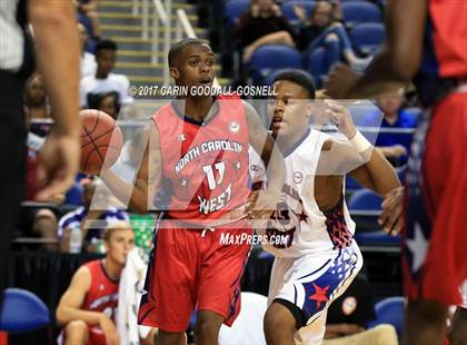 Thumbnail 1 in NCCA East vs. West All-Star Basketball photogallery.