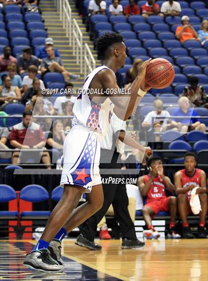 Thumbnail 2 in NCCA East vs. West All-Star Basketball photogallery.