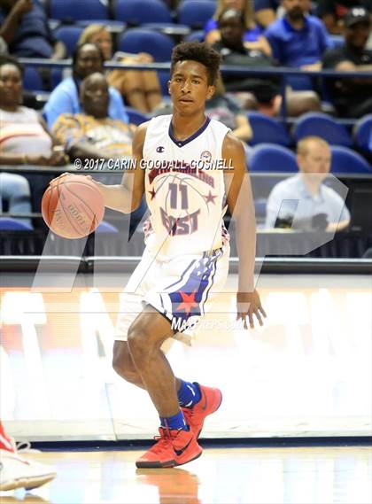 Thumbnail 3 in NCCA East vs. West All-Star Basketball photogallery.
