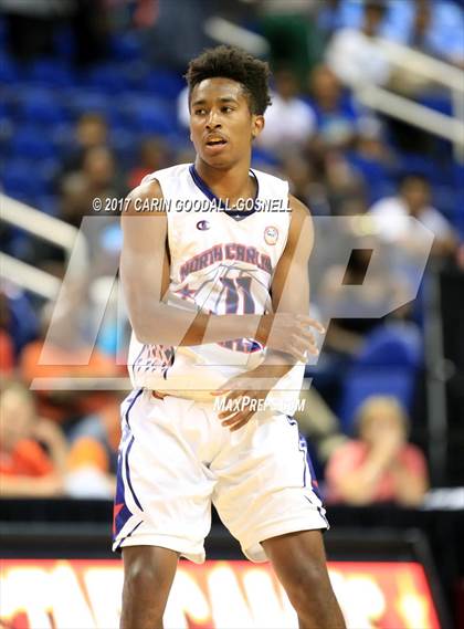 Thumbnail 2 in NCCA East vs. West All-Star Basketball photogallery.