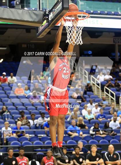 Thumbnail 3 in NCCA East vs. West All-Star Basketball photogallery.