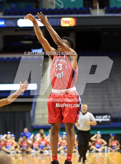 Thumbnail 3 in NCCA East vs. West All-Star Basketball photogallery.