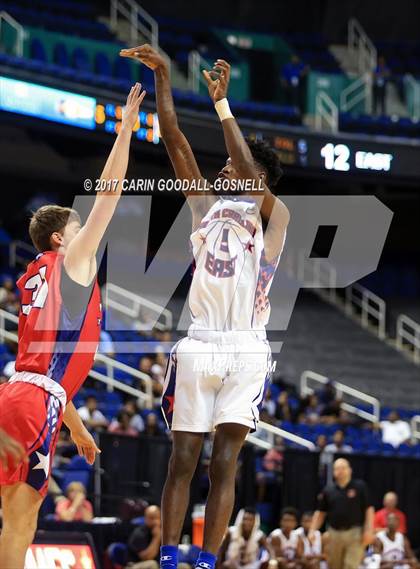 Thumbnail 2 in NCCA East vs. West All-Star Basketball photogallery.