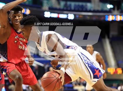 Thumbnail 3 in NCCA East vs. West All-Star Basketball photogallery.