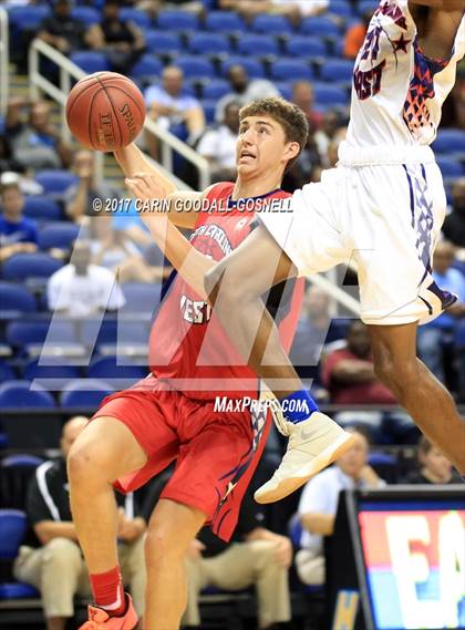 Thumbnail 1 in NCCA East vs. West All-Star Basketball photogallery.