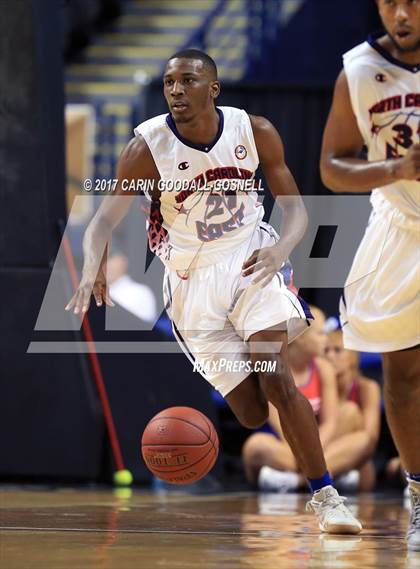 Thumbnail 2 in NCCA East vs. West All-Star Basketball photogallery.