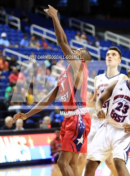 Thumbnail 1 in NCCA East vs. West All-Star Basketball photogallery.