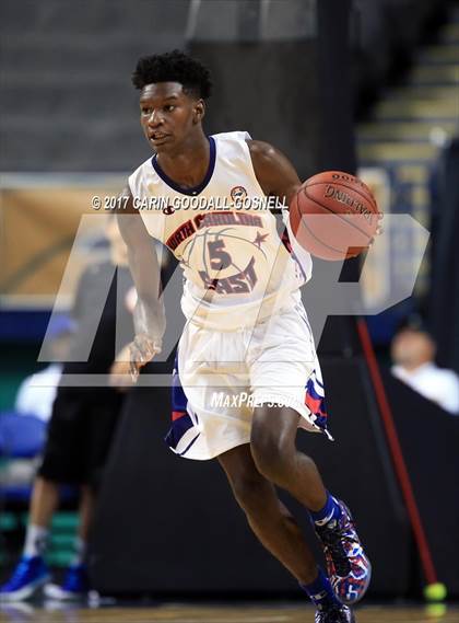 Thumbnail 2 in NCCA East vs. West All-Star Basketball photogallery.