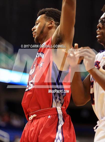 Thumbnail 1 in NCCA East vs. West All-Star Basketball photogallery.
