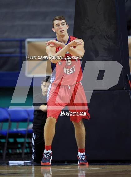 Thumbnail 3 in NCCA East vs. West All-Star Basketball photogallery.